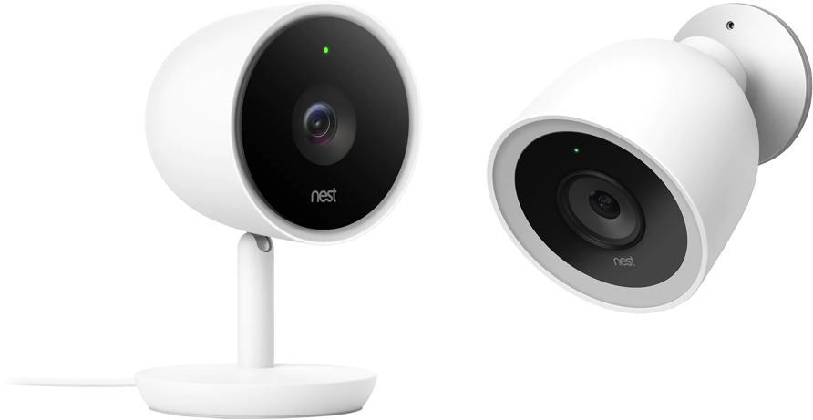 Køb Google nest hub + Nest iQ kamera – spar 500 kr. Nest iQ kamera