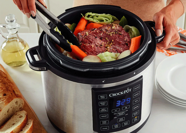 Lav sundt mad enkelt En crock pot gryde med mad