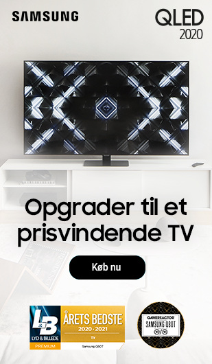 Opgrader til et prisvindende TV - Samsung QLED