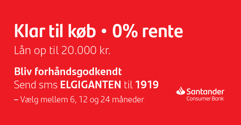 Klar til køb - 0% rente* Klar til køb - 0% rente*