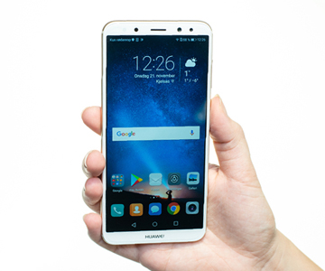 Huawei Mate 20 Lite med 6.3” skærm Huawei Mate 20 Lite front