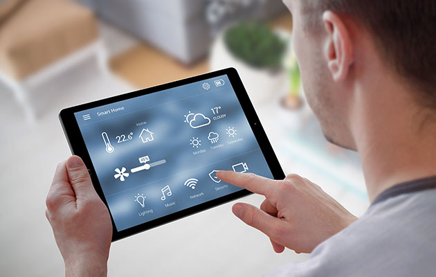 Styr varmen og energiforbruget i dit hjem Styr varmen med din telefon eller tablet
