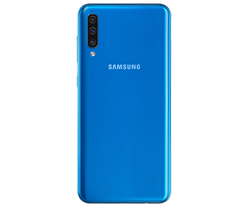 Samsung Galaxy A50 Samsung Galaxy A50 fra bagsiden