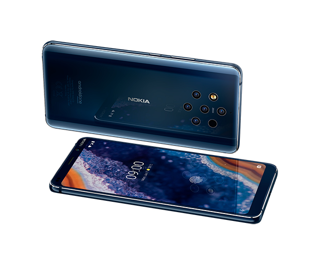 Nokia 9 Pureview front og bagside Nokia 9 Pureview front og bagside