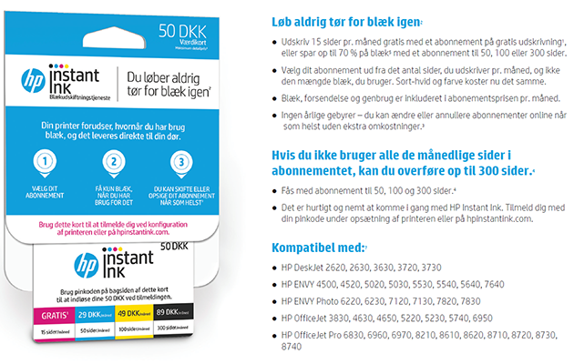 HP Instant Ink HP Instant Ink