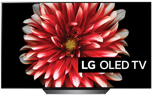 Et OLED-TV har det bedste sortniveau Billede af et OLED-TV