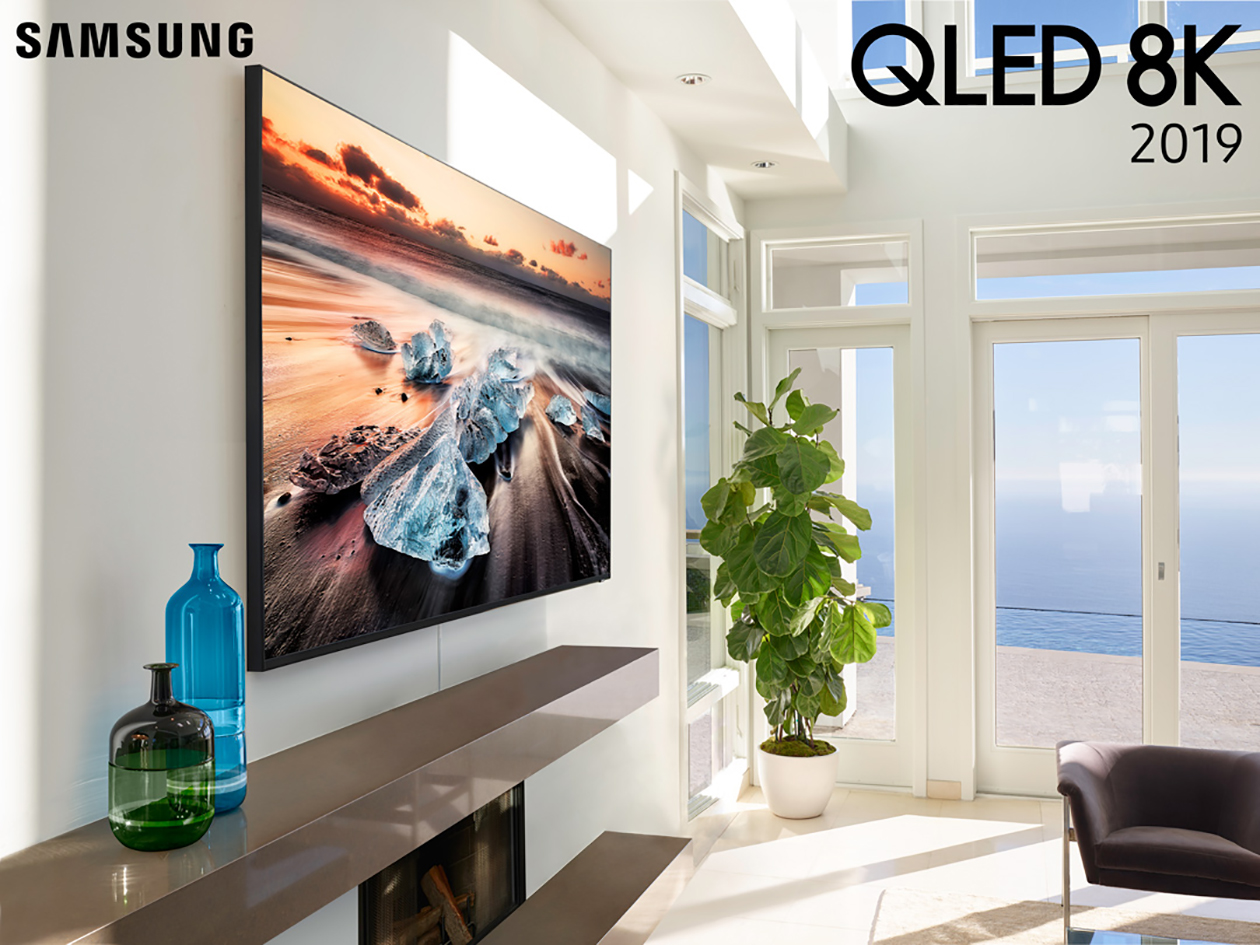 QLED giver dig naturtro billeder med 100 % farvevolumen QLED 8K TV 2019