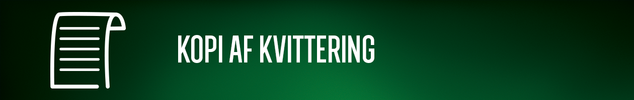 Elgiganten hjælper dig med at få en kopi af din købskvittering Banner med teksten Kopi af kvittering