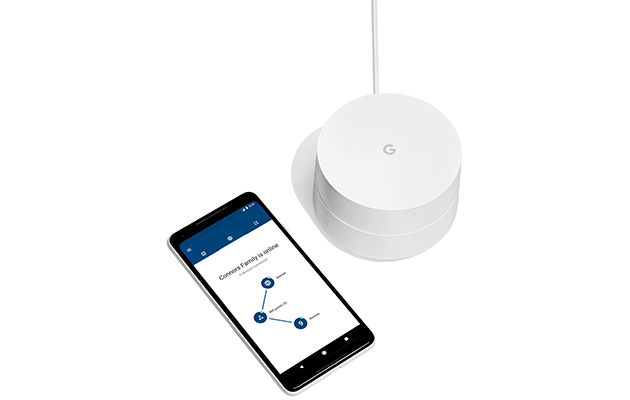 Mesh-netværk er overraskende enkle at sætte op Google WiFi-enhed og en smartphone
