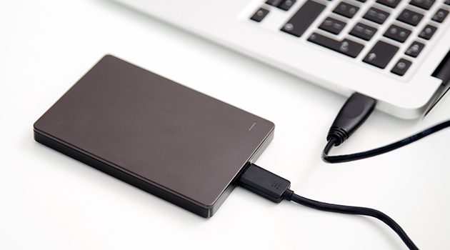 Foretag backup før du besøger os Backup af bærbar computer