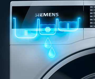 Hvordan kan i-Dos dosere den optimale mængde vaskemiddel? i-Dos dosering i en Siemens vaskemaskine