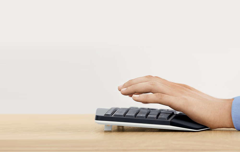 Komfortabelt tastatur og mus Komfortabelt tastatur og mus