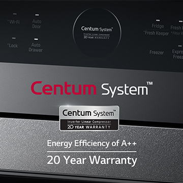 Centum System – 20 års garanti LG SIGNATURE Centum System logo
