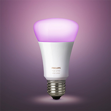 Philips Hue White og Color Ambiance pære Philips Hue White og Color Ambiance pære.