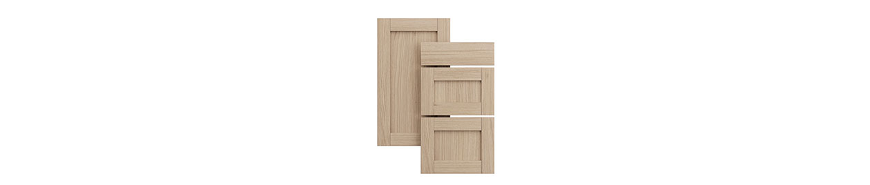 Shaker Natural Oak fra Epoq Køkkenlåge af egetræ – Shaker Natural Oak fra Epoq
