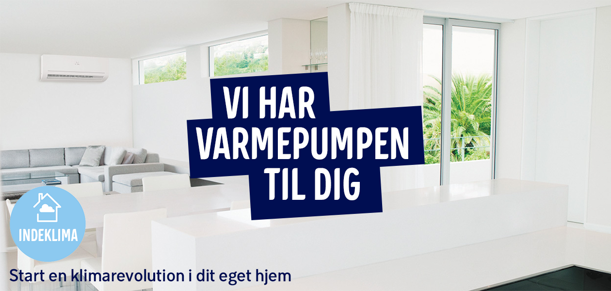 Varmepumpe til alle sæsoner Varmepumpe til alle sæsoner