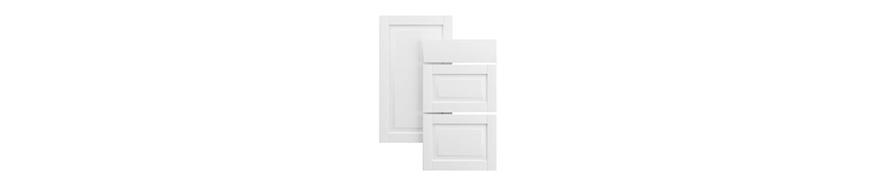 Køkkenlåge fra Epoq af typen Fasett Classic White Køkkenlåge fra Epoq af typen Fasett Classic White