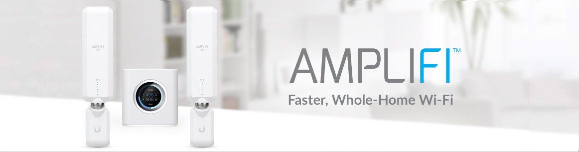 AmpliFi – hurtigere Wi-Fi Ubiquiti AmpliFi HD WiFi kit meshsystem
