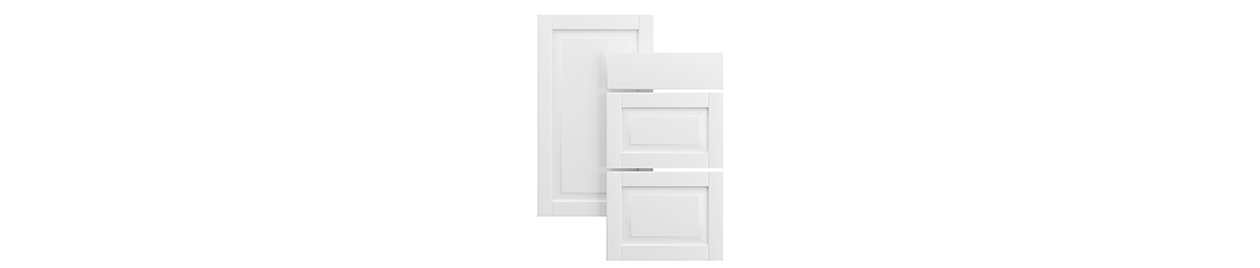 Køkkenlåge fra Epoq af typen Allmo Offwhite Køkkenlåge fra Epoq af typen Heritage Classic White