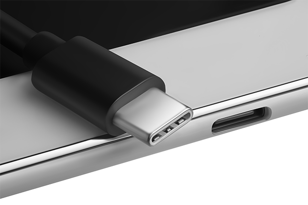 USB C Computer med USB-stik