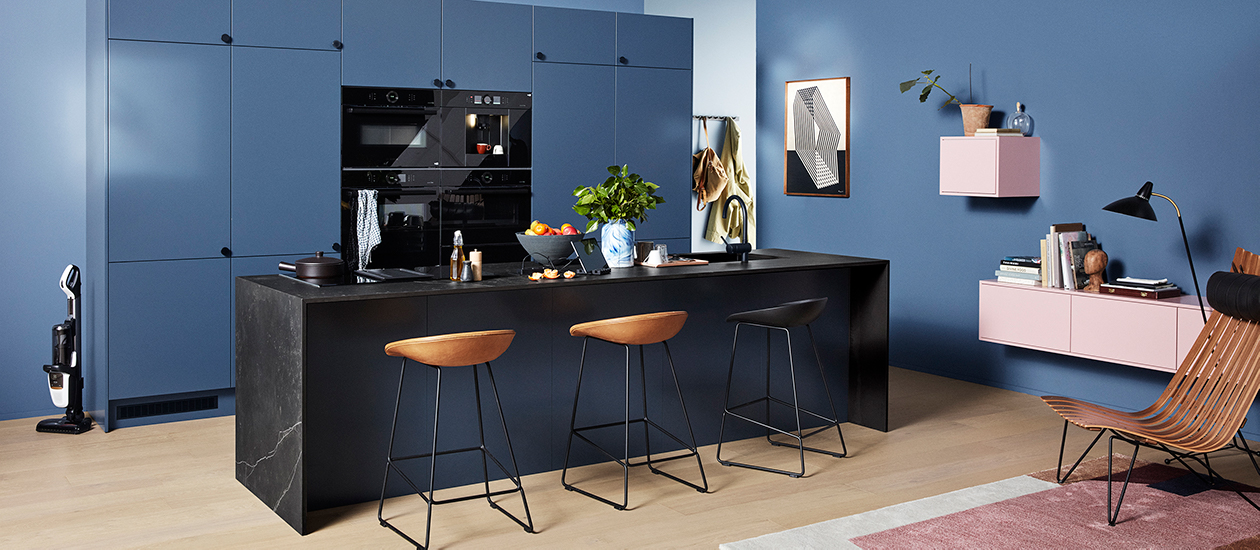 Epoq køkken Trend Blue Grey Epoq køkken Trend Blue Grey