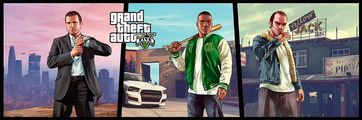Køb GamePass og få GTA V Trevor, Franklin og Michael