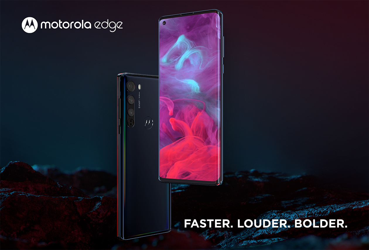 Motorola Edge og Edge Plus på banner