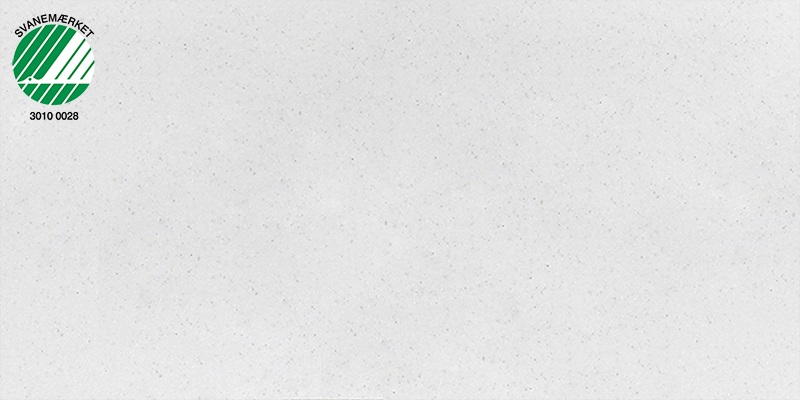 Bordplade af laminat med navnet Granite White 0483