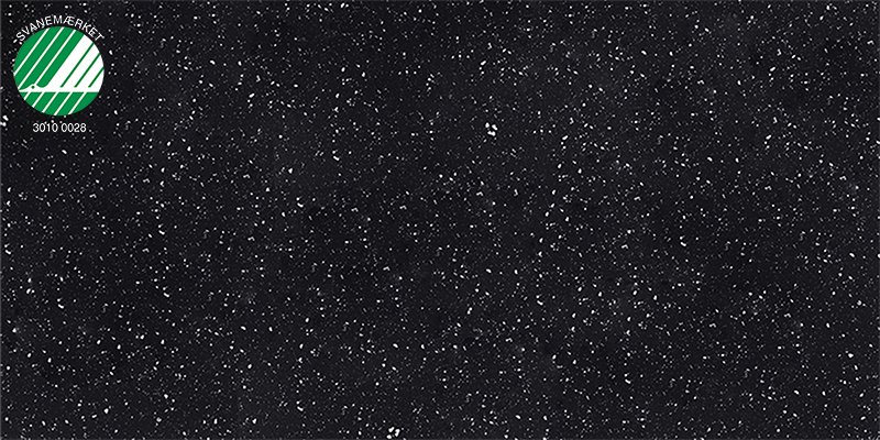 Mineral Black 0300-CR Bordplade af laminat med navnet Mineral Black 0300-CR