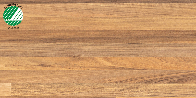 Light Walnut 7373 Bordplade af laminat med navnet Light Walnut 7373