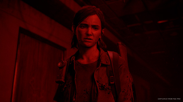 En kompleks og følelsesmæssig historie Screenshot af Ellie i The Last of Us Part II