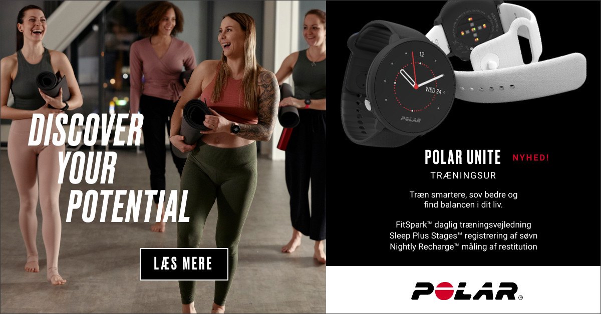 Polar Unite hjælper dig med at kombinere og balancere træning, restitution og hverdagslivet Polar Unite-banner