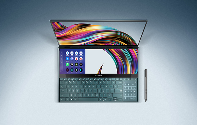 ASUS ZenBook Pro Duo ScreenPad Plus ASUS ZenBook Pro Duo ScreenPad Plus