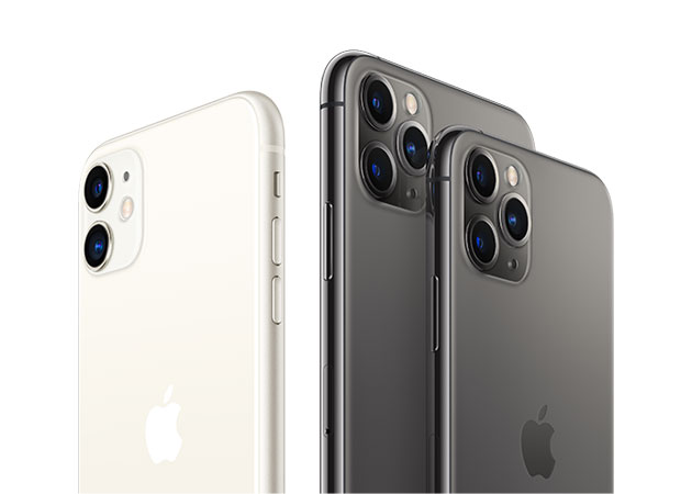 De nyeste iPhone-topmodeller hedder iPhone 11 og iPhone 11 Pro samt iPhone 11 Pro Max – og du kan købe dem i Elgiganten iPhone 11-serien i forskellige farver