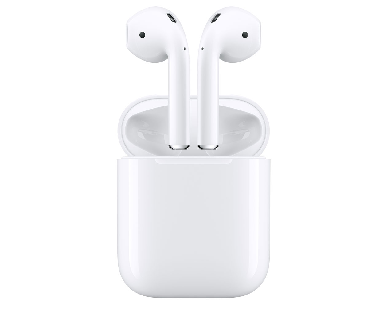 AirPods AirPods i opladeretui.
