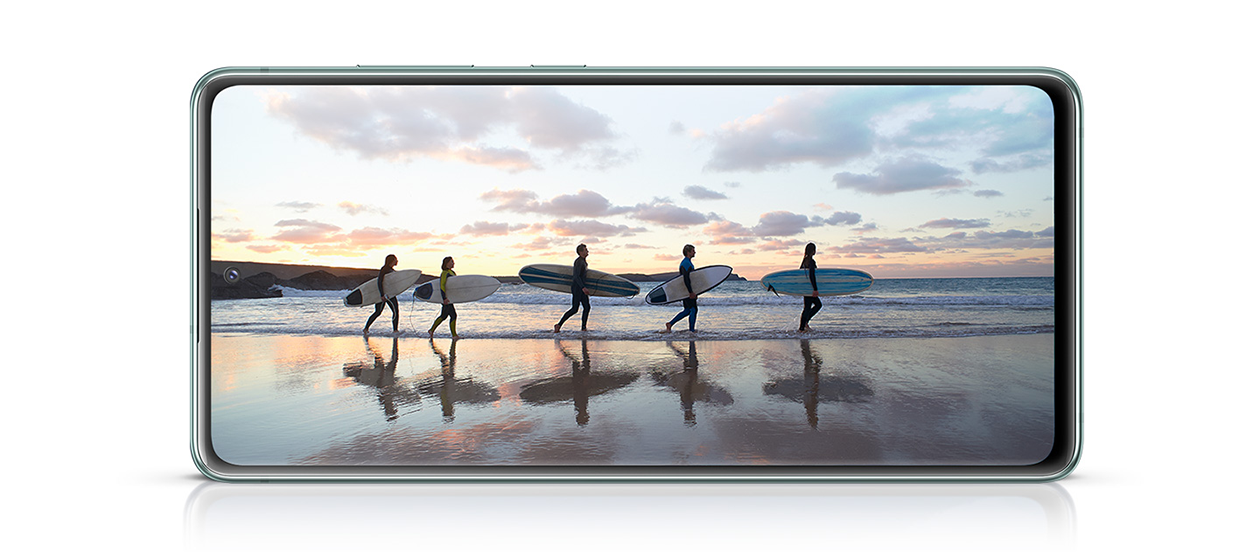 Et batteri, du kan stole på Samsung Galaxy S20 FE (marineblå)