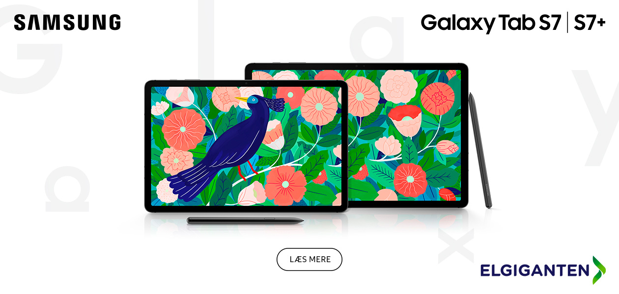 Samsung Galaxy Tab S7 og Samsung Galaxy Tab S7+ Samsung Galaxy Tab S7 og Samsung Galaxy Tab S7+