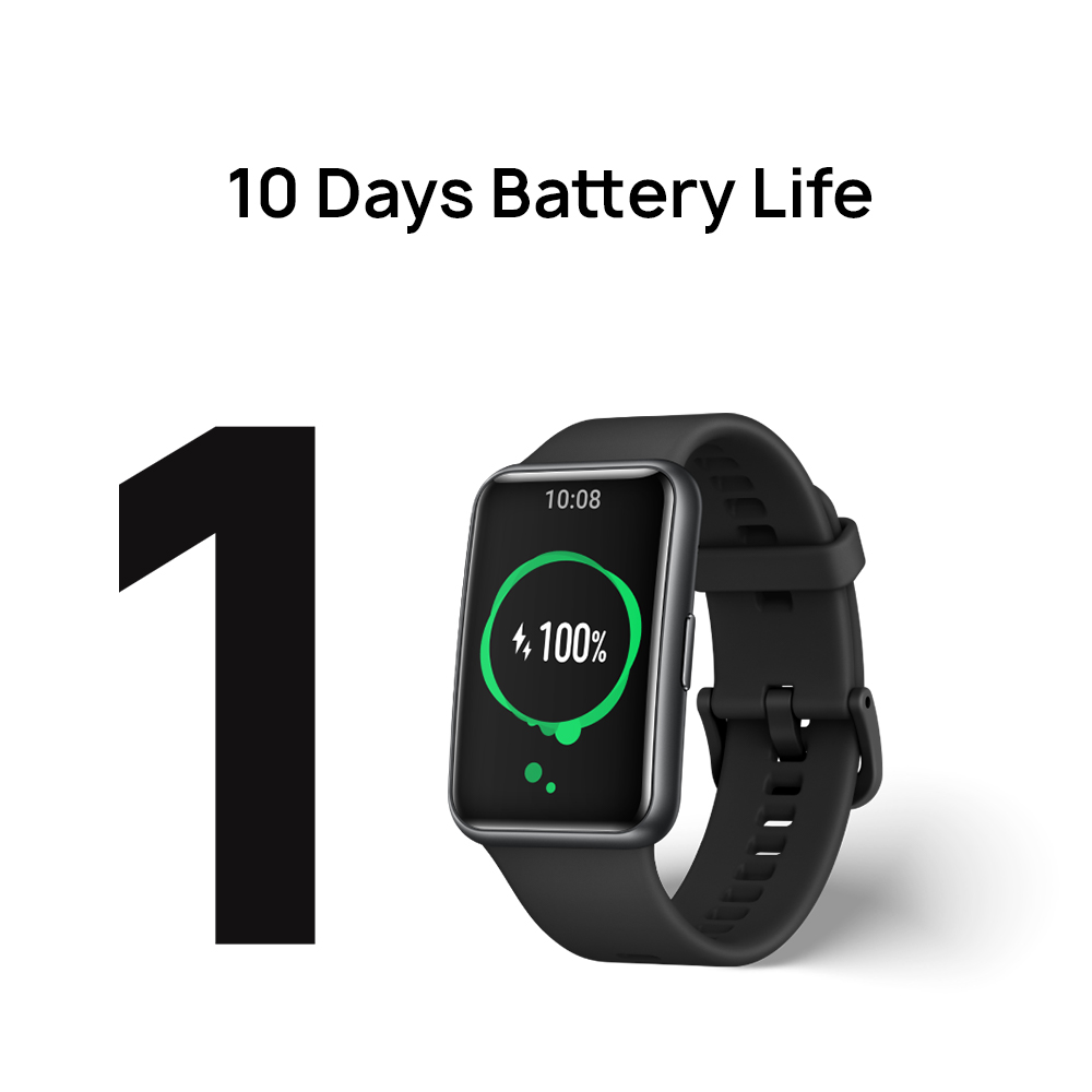 huawei watch fit graphite black smartwatch