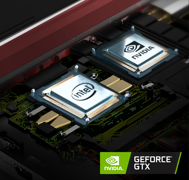 Dominerende specifikationer 10 GEN Intel® Core™ i5-processor og et NVIDIA® GeForce GTX 1660Ti