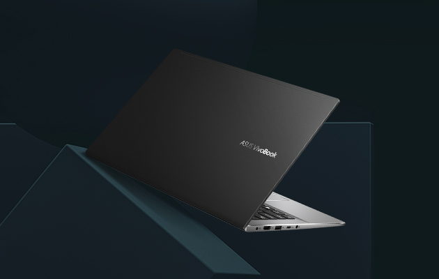 Ydeevne, der giver dig muligheder Sort ASUS VivoBook S14 set bagfra