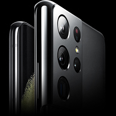 Rekordmange megapixel gør dine billeder næsten ufatteligt skarpe Samsung Galaxy S21 Ultra og telefonens kameraer