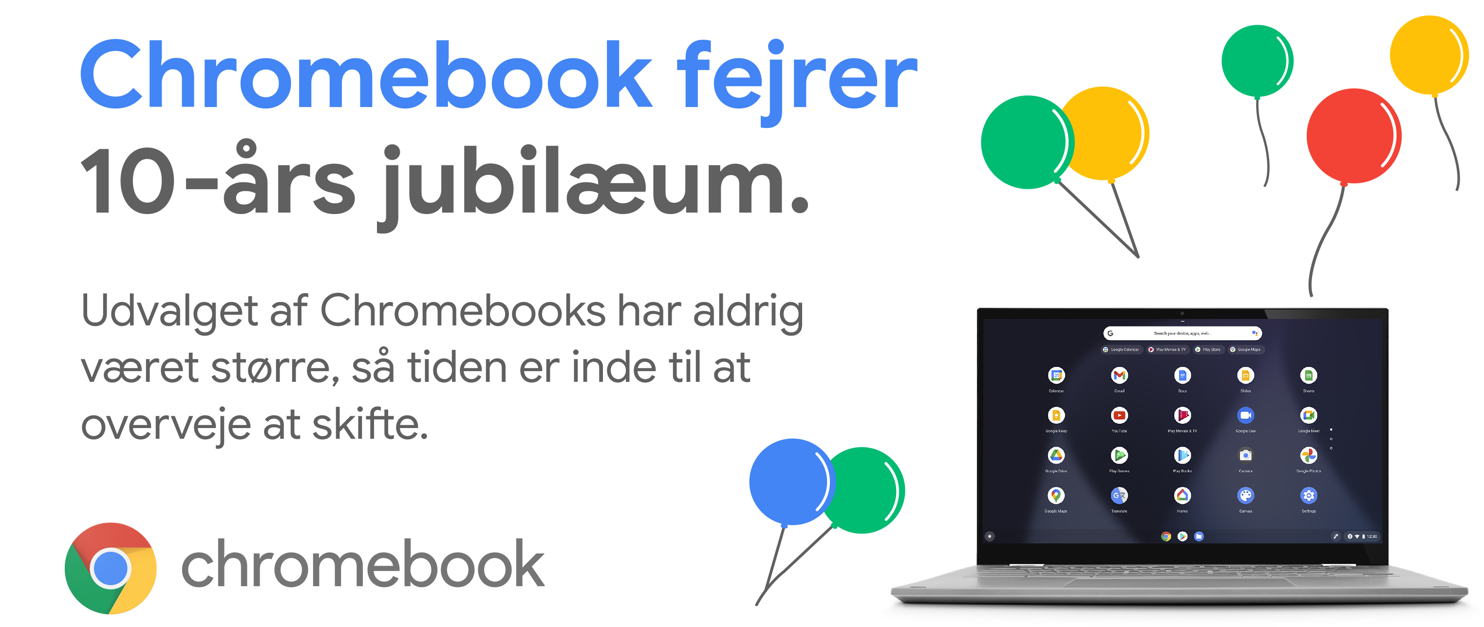 Chromebook fylder 10 år Chromebook fylder 10 år
