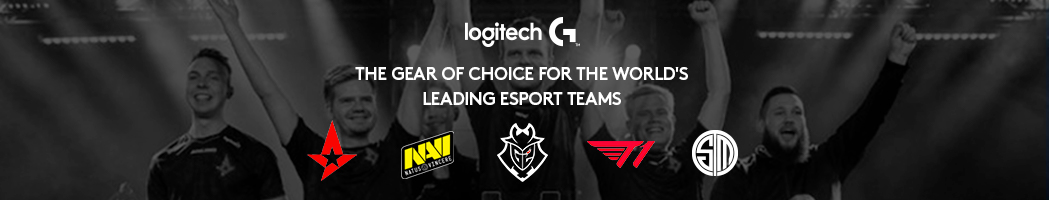 Logitech G tager gaming alvorligt Logitech G-banner