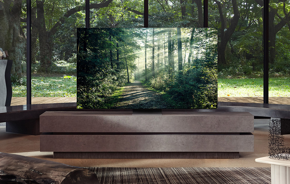 Neo QLED 8K har flere lyskilder og avanceret opskaleringsteknologi hvilket giver billedkvalitet i verdensklasse Neo Quantum Processor