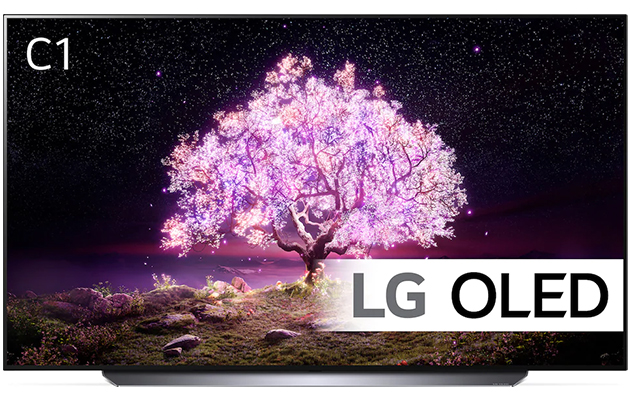 Et OLED-TV har det bedste sortniveau Billede af et OLED-TV