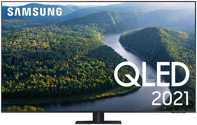 Et QLED-TV har den bedste lysstyrke Billede af et QLED-TV