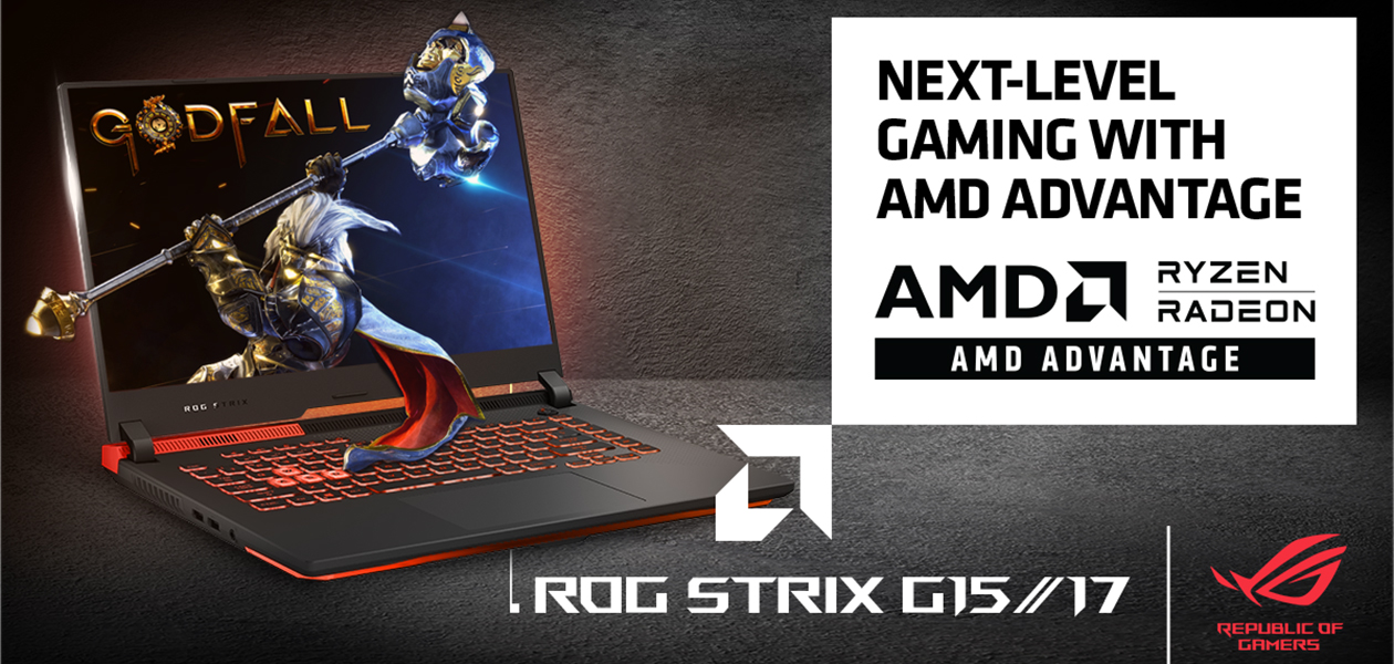 Løft din gaming til næste niveau AMD Advantage-banner