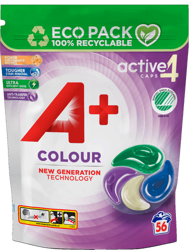 A+ Active Colour vaskekapsler ACTIVE4COLORCAPS