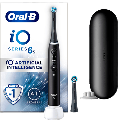 Oral-B iO 6s elektrisk tandbørste 409137 (sort/lava)