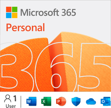 Microsoft 365 Personal - Premium Office-apps - 12 måneders abonnement